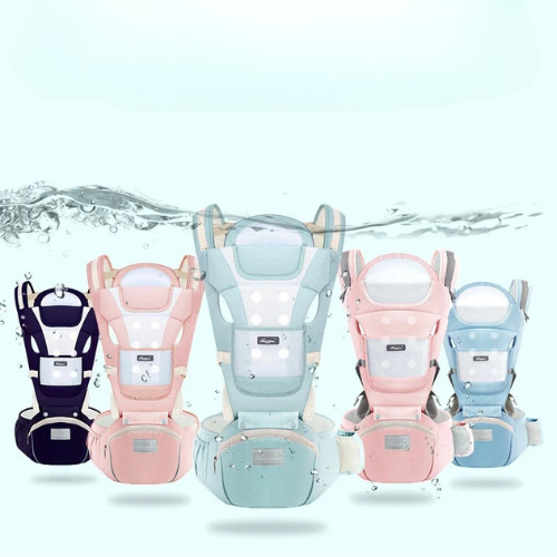 Nuvino ComfortCarrier™ – Ergonomische Babytrage mit Hüftsitz für Neugeborene & Kleinkinder