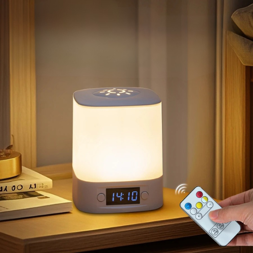 Nuvino GlowTime™ – LED-Nachtlicht mit Uhranzeige