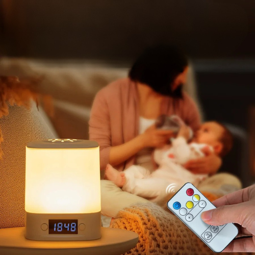 Nuvino GlowTime™ – LED-Nachtlicht mit Uhranzeige