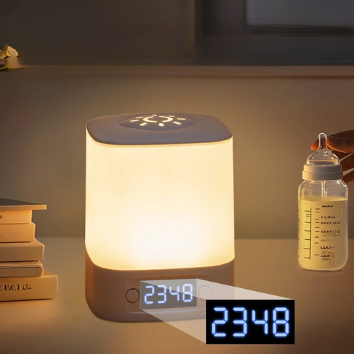 Nuvino GlowTime™ – LED-Nachtlicht mit Uhranzeige