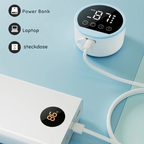 Nuvino FlowEase™ – Tragbare elektrische Milchpumpe