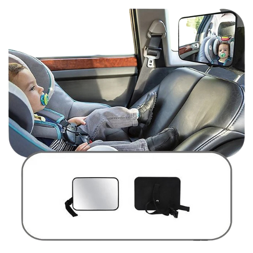 Nuvino™ SafeView – Verstellbarer Rücksitzspiegel für Babys