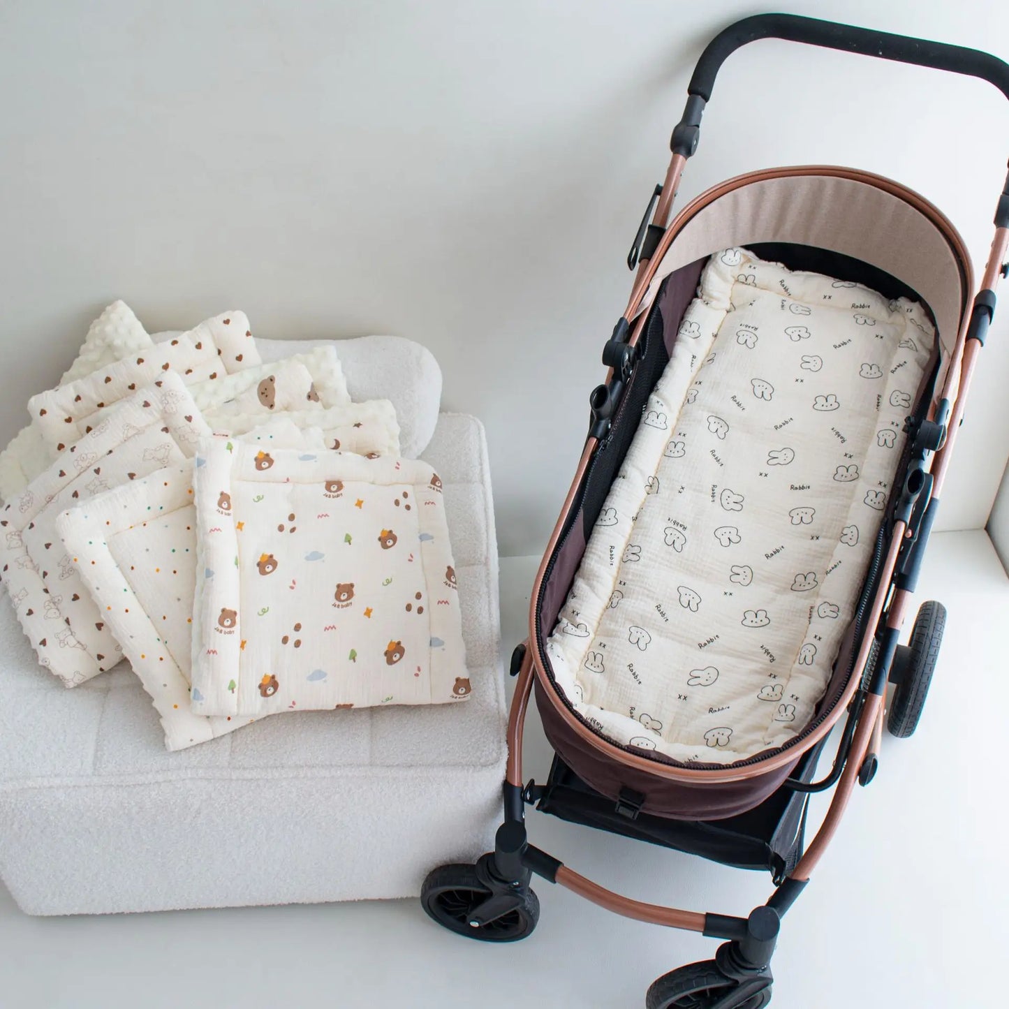 Nuvino ComfortRide™ – Weiches Kinderwagen-Sitzkissen