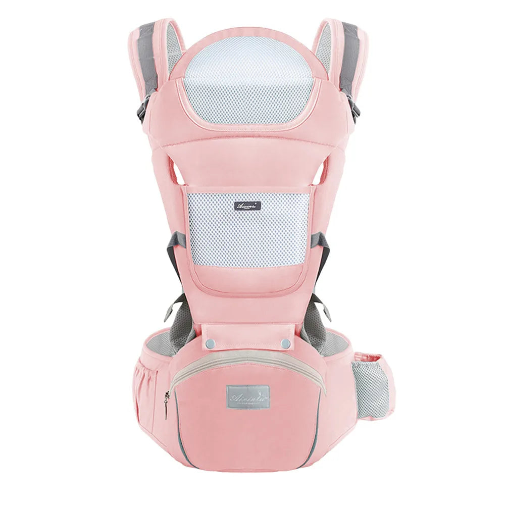 Nuvino ComfortCarrier™ – Ergonomische Babytrage mit Hüftsitz für Neugeborene & Kleinkinder