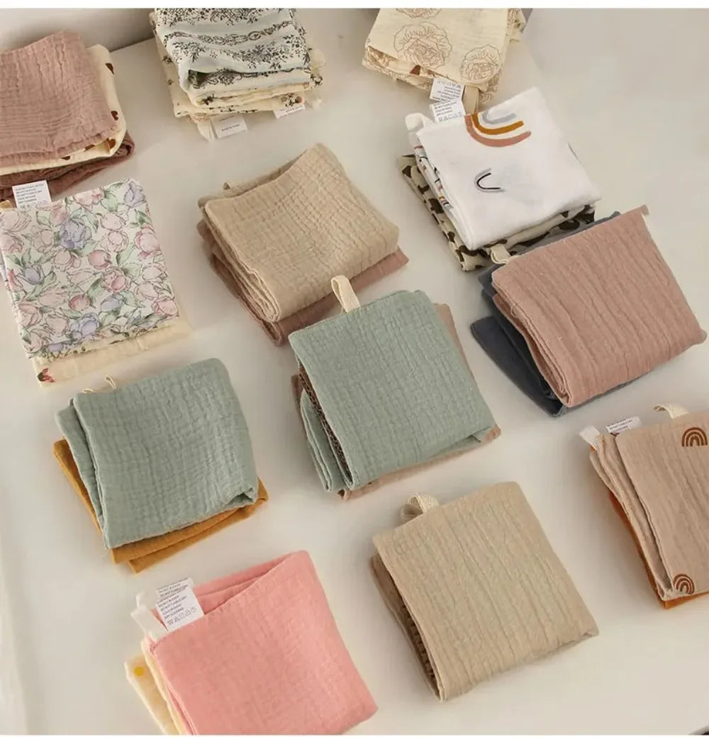 Nuvino SoftTouch™ – 6-lagige Musselin-Waschlappen