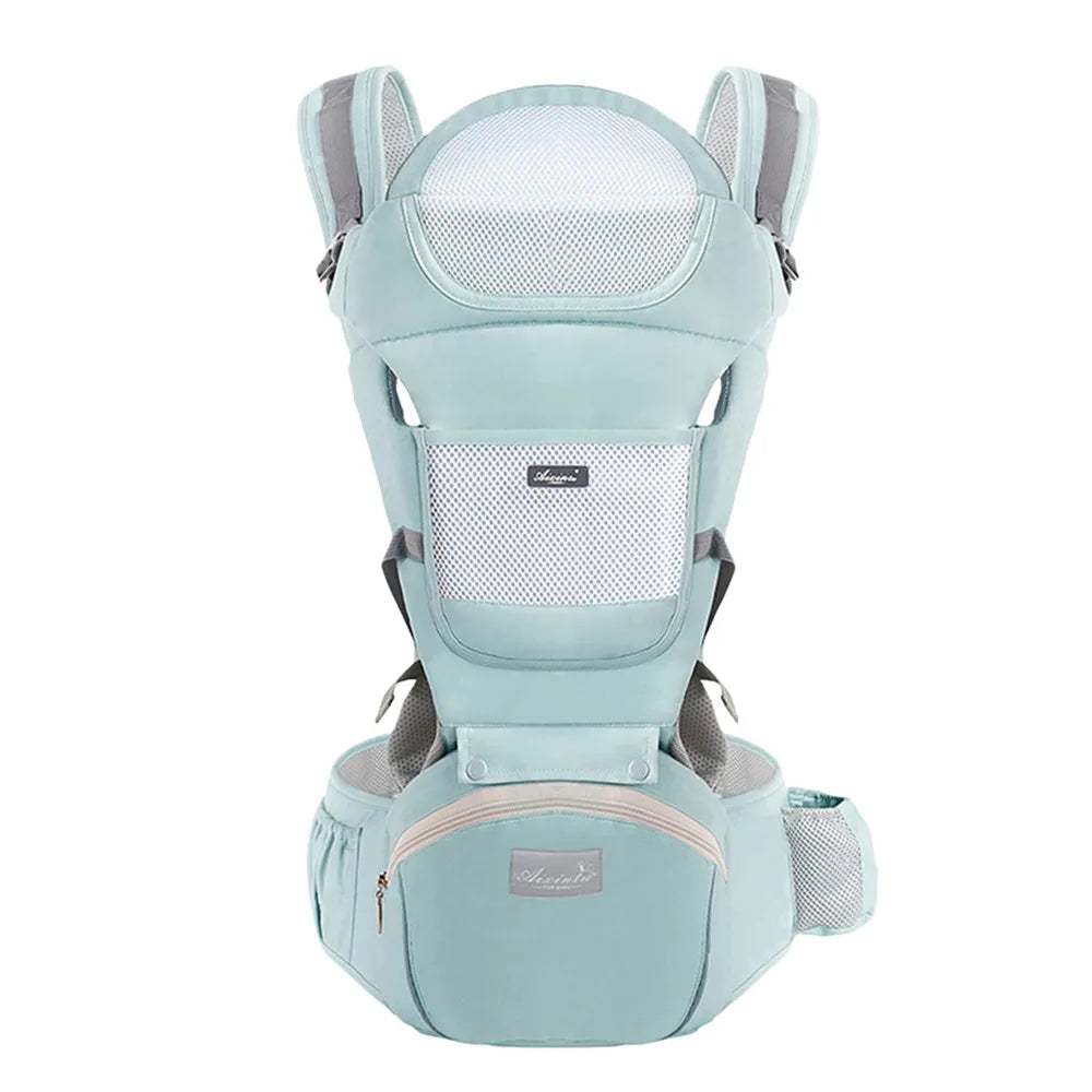 Nuvino ComfortCarrier™ – Ergonomische Babytrage mit Hüftsitz für Neugeborene & Kleinkinder