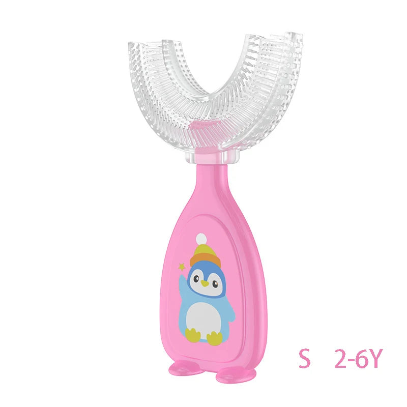 Nuvino Smile360™– U-förmige Babyzahnbürste aus Silikon