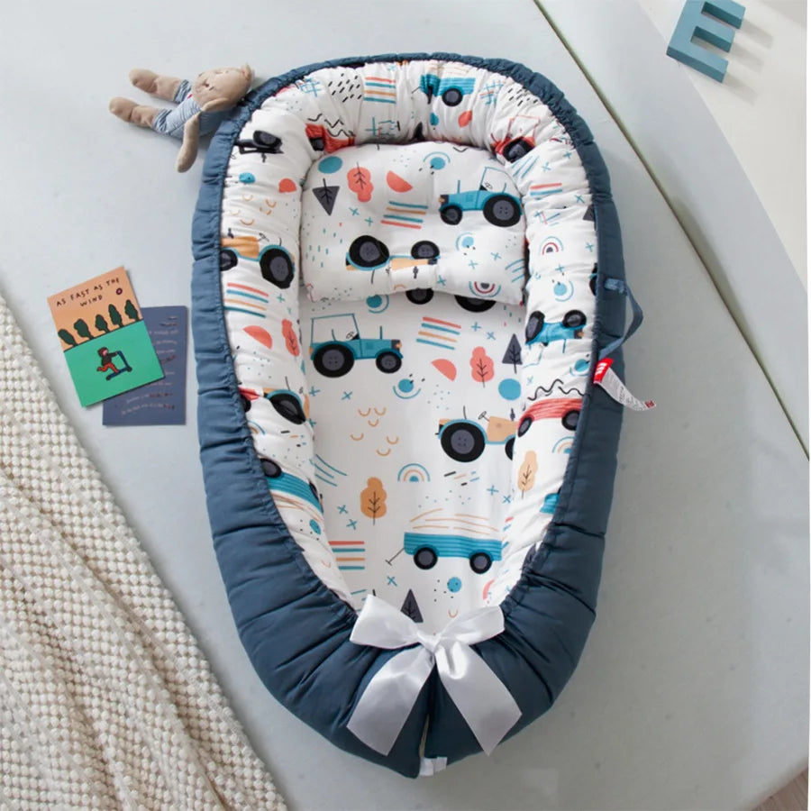 Nuvino DreamNest™ – Verstellbares, atmungsaktives Baby-Nes