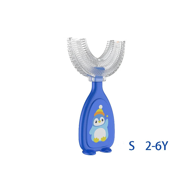 Nuvino Smile360™– U-förmige Babyzahnbürste aus Silikon