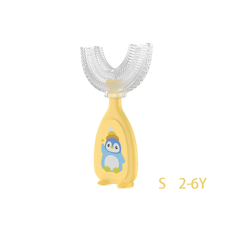 Nuvino Smile360™– U-förmige Babyzahnbürste aus Silikon