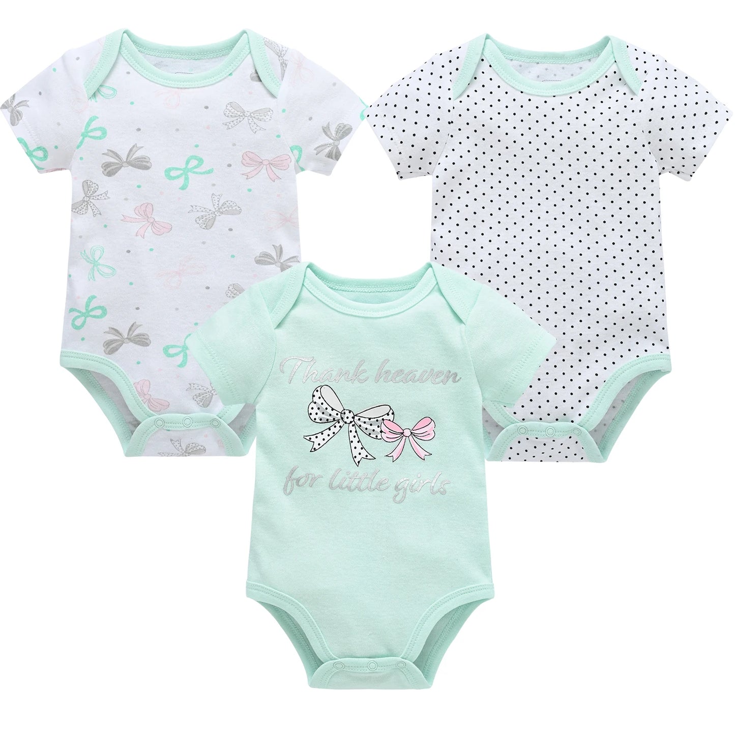 Nuvino CottonEase™ – Kurzarm-Bodys 0–12 Monate